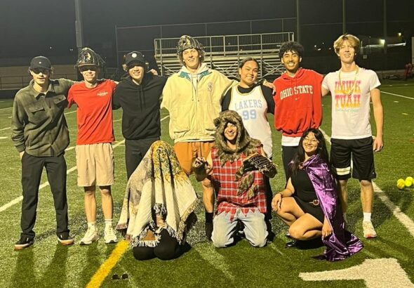 Softball Club Hallween Practice