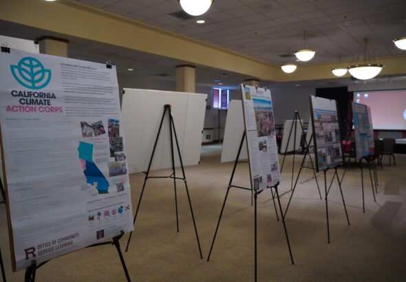 Cali Climate action corps poster and other posters_room